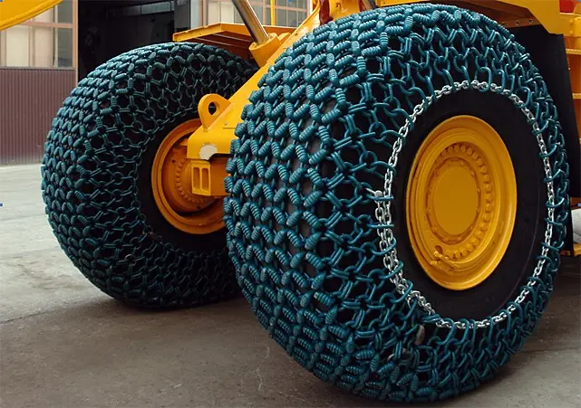 Neumatico con cadenas